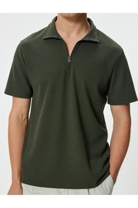 تیشرت یقه پولو مردانه اورجینال کوتون koton