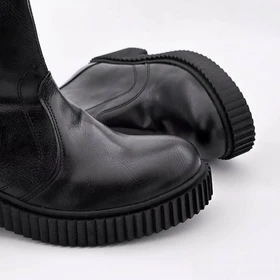 کفش نیم بوت زنانه مدل Stradivarius Flat Ankle Boots - BTB95
