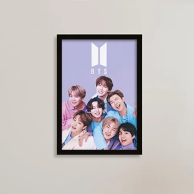 تابلو گروه بی تی اس BTS