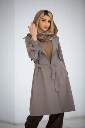 بارانی سانتانا ژیله دار پشت پیلی