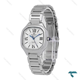 ساعت زنانه نیوی فورس NF5042 نقره ای صفحه سفیدNaviForce-6984-L