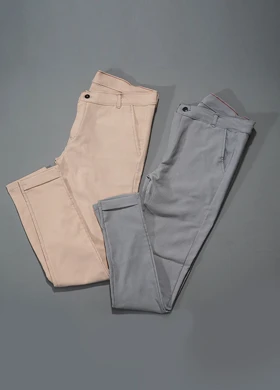 شلوار مردانه طوسی مدل Mobin