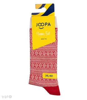 جوراب ساق‌دار Joopa جوپا طرح ژاکارد لوزی