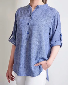 تونیک مانتویی لینن زحل