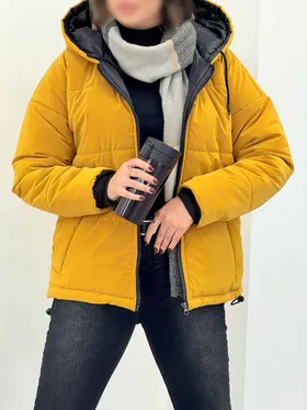 کاپشن کلاهدار سیلیکونی