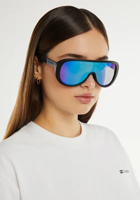 عینک آفتابی دی فرانکلین مدل D.franklin Ajax Matt Black / Blue Revo