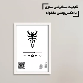 تابلو سفارشی با نماد آبان