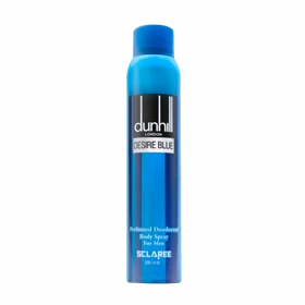 اسپری بدن مردانه اسکلاره مدل Dunhill Desire Blue حجم 200 میلی لیتر
