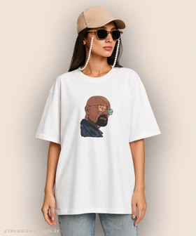 تیشرت لش مردانه و زنانه طرح بریکینگ بد شخصیت والتر وایت کد 883