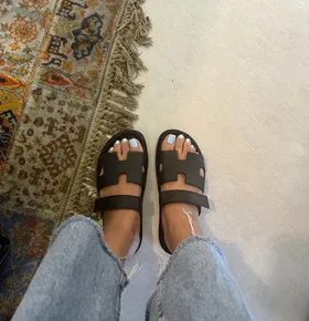 صندل زنانه مدل H بدون سگک