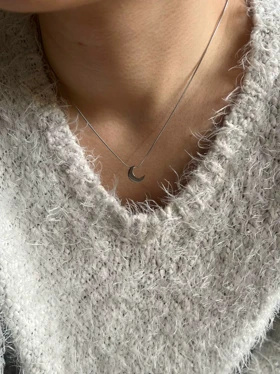 گردنبند استیل مینیمال