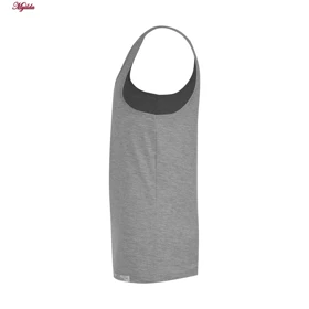 زیرپوش رکابی مردانه ملانژ برهان تن پوش مدل 1003 بسته 8 عددی