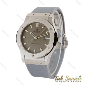 ساعت هابلوت مردانه سیلور طوسی Hublot-5345-G