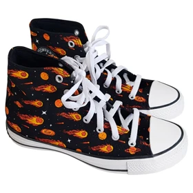 کفش زنانه all star converse اصل طرح کهکشان