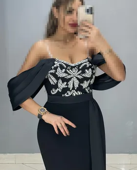 پیراهن ماکسی آف شولدر
