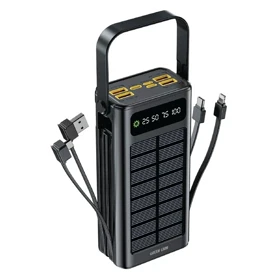 پاوربانک سولار فست خورشیدی گرین لاین مدل Solar X ظرفیت 30000 میلی آمپر بر ساعت