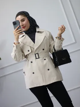 بارانی کوتاه زلفا