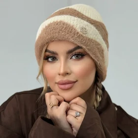 کلاه بافت ابر و بادی