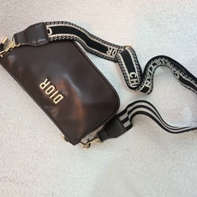 کیف دیور حروفی 1321 (قهوه ای چرم)