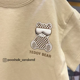 تیشرت باکسی کودک 1 تا 5 سال TEDDY BEAR