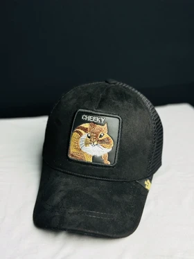 کلاه پشت توری مخمل گورین (همستر) 054