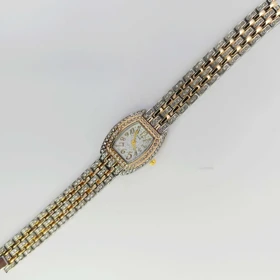 ساعت مچی زنانه مجلسی EHHE نگین‌دار با موتور کوارتز