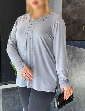 بلوز نگینی آرمیس کد : b0012
