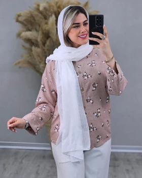 شومیز گل گچی