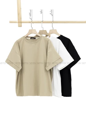 تیشرت باکسی ساده