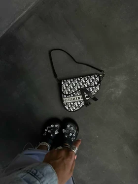کیف DIOR پلاک دار