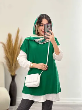 مانتو دو تکه بلند