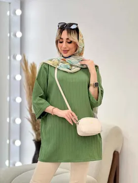 مانتو کراش یقه چاک