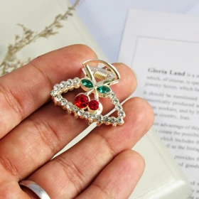 کلیپس مو زنانه مدل گیلاسی کد G_Lnd_1498