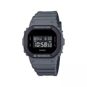 ساعت کاسیو جی شاک بند رابر مشکی دیجیتال DW-5610UU-8D