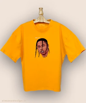 تیشرت لش مردانه و زنانه طرح تراویس اسکات کد 941