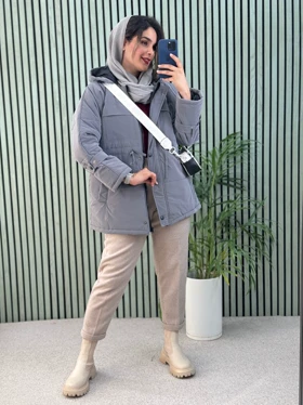 کاپشن کلاهدار ونوس