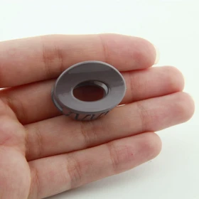 کلیپس دخترانه بیضی ساده (بنفش)