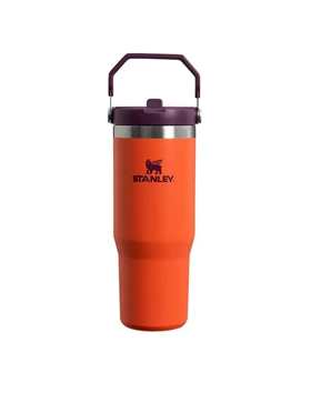 قمقمه استنلی نی دار مدل THE ICEFLOW FLIP STRAW TUMBLER