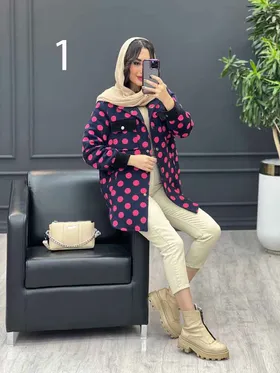 پالتو چهارجیب کلاه خزدار