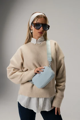 کیف دستی و دوشی زنانه دیوید جونز DAVID JONES مدل CM7339