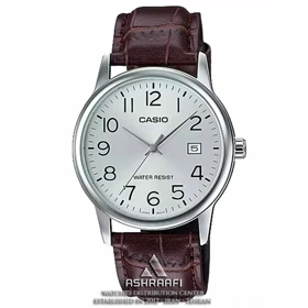 ساعت کاسیو بند چرمی Casio MTP-V002L-7B2