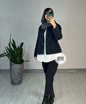 کت جین پاییزه ترنم