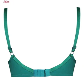 سوتین زنانه اما مدل فرم دهنده سبزآبی تیره کد 4921-3100