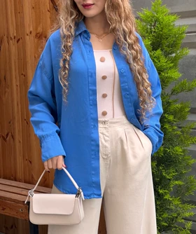 شومیز سیلک نخی