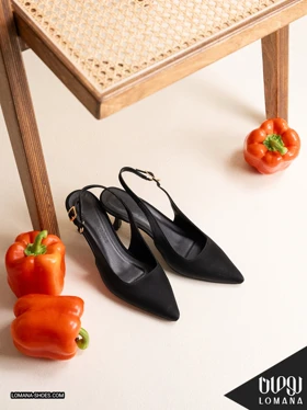 کفش پاشنه گلاره لومانا - کد 2693