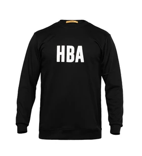بلوز دورس مردانه یقه گرد مشکی H B A