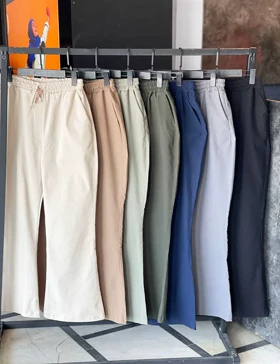 شلوار کتان دمپا مارال کد : 13225