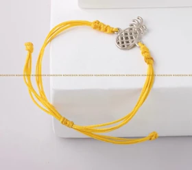 دستبند نقره آناناس