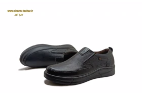 کفش طبی مردانه چرم طبیعی si859
