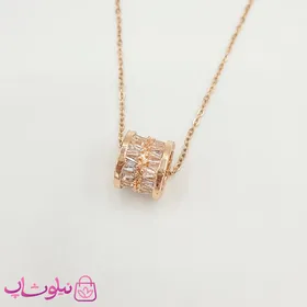گردنبند دخترانه ظریف رزگلد